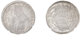 Ragusa, Republic, 1294-1803. Tallero, 1766, Dubrovnik mint (KM18; Dav. 1639).

A very attractive example with strong details remaining. Field “pits” a...