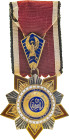 Egypt, Order of Independence (Al-Istiqlal Order), Silver gilt and enamel, in original box. 

The order was instituted in 1955 and discontinued by 1965...