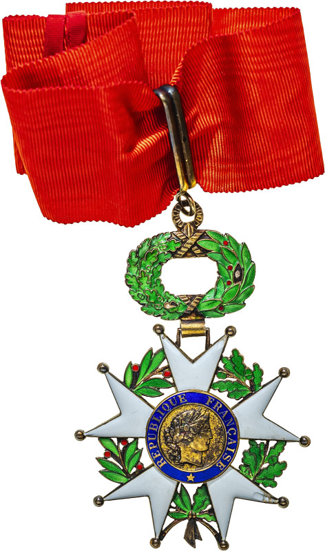 France, Commander of the Legion of Honor, 3rd Class, 5th republic.

Good very fi...