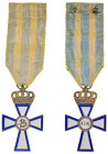 Greece, Gold Cross of Valor, WWII. Crowned enamelled, silver gilt cross with St Dimitrios in the middle and ΑΞΙΑ (for valor) on reverse. 

The highest...
