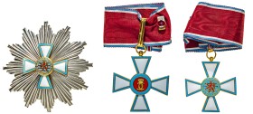 Luxembourg, Order of Merit of the Grand Duchy of Luxembourg, Grand Officer (2nd class).

Extremely fine.
