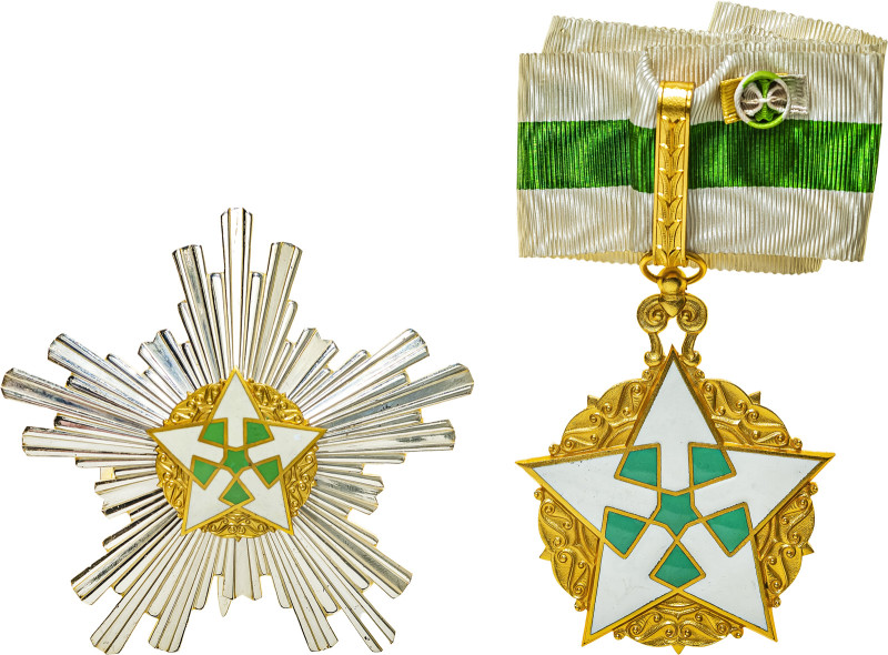 Syria, Grand Commander of the Order of Civil Merit, by Huguenin, Le Locle.

Awar...