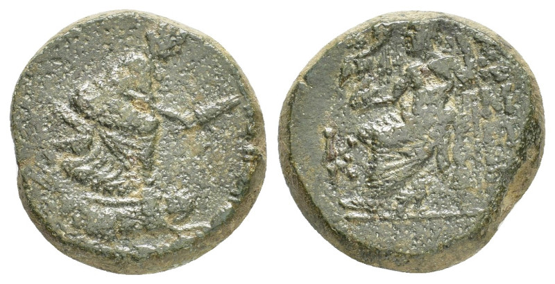 CILICIA. Tarsos.(164-27 BC).Ae.

Condition : Good very fine.

Weight : 15.87 gr
...