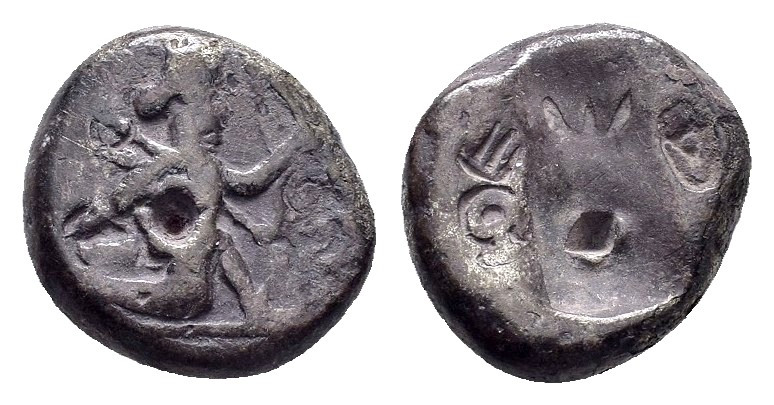 ACHAEMENID KINGS of PERSIA.Time of Darios I to Xerxes II.(485-420 BC).Sardes.Sig...