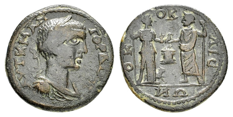 PHRYGIA. Ococlea. Gordian III (238-244). Ae.

Obv : AVT K M ANTΩ ΓOPΔIANOC. Laur...