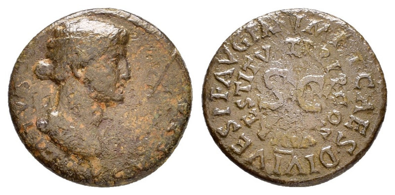 JULIA AUGUSTA (LIVIA) (Augusta, 14-29).Rome.Dupondius. 

Condition : Good very f...