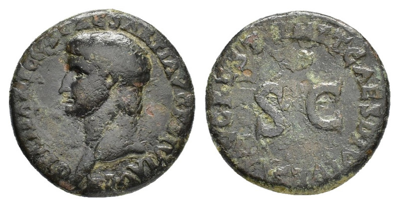 DRUSUS (Died AD 23).Rome.As.

Obv : DRVSVS CAESAR TI AVG F DIVI AVG N.
Bare head...