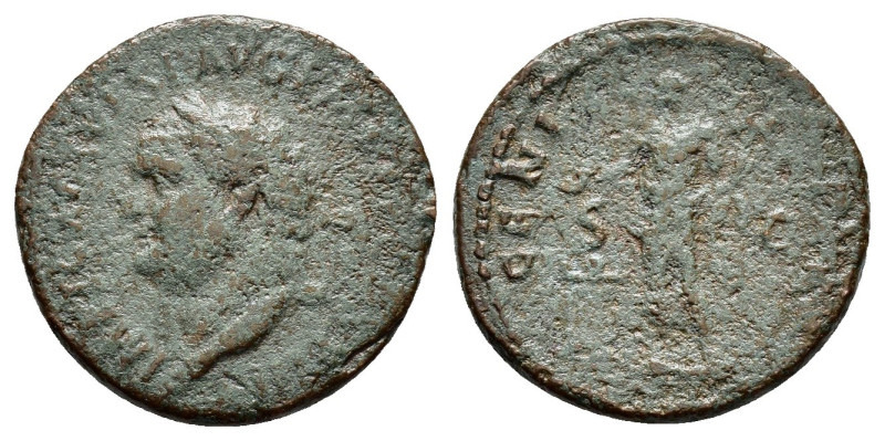 VESPASIAN (69-79).Rome.As.

Condition : Good very fine.

Weight : 9.07 gr
D...