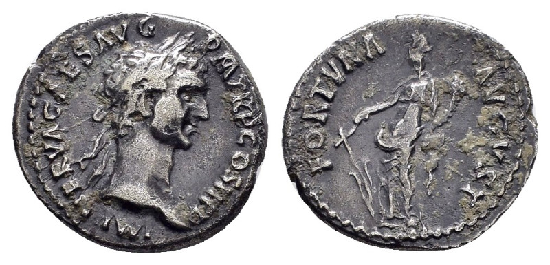 NERVA (96-98).Rome.Denarius. 

Obv : IMP NERVA CAES AVG P M TR P II COS III P P....