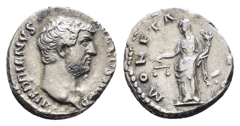 HADRIAN (117-138).Rome.Denarius. .

Obv : HADRIANVS AVG COS III P P.
Bare head r...