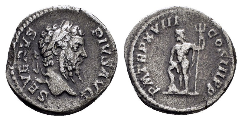 SEPTIMIUS SEVERUS (193-211).Rome.Denarius. 

Obv : SEVERVS PIVS AVG.
Laureate he...