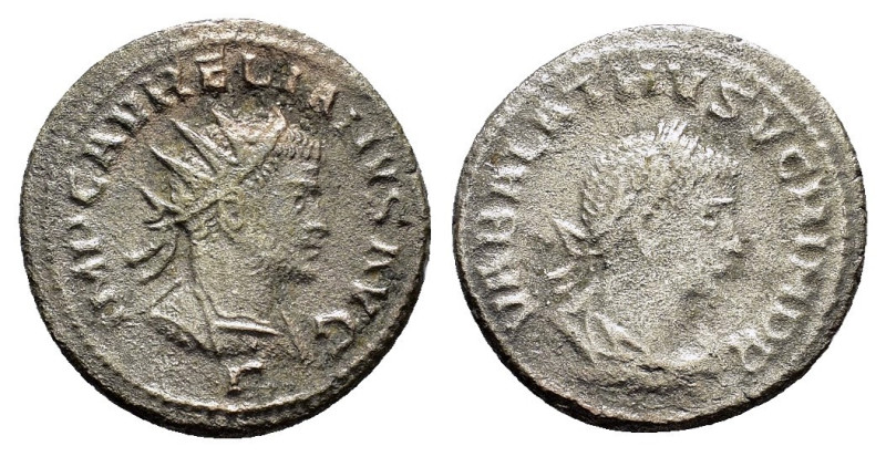 AURELIAN with VABALATHUS (270-275). Antoninianus. Antioch.

Obv : IMP C AVRELIAN...