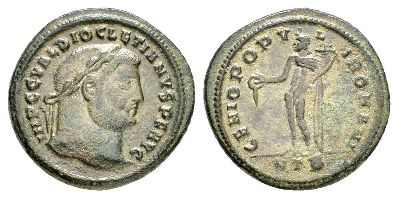 DIOCLETIAN (284-305). Follis. Heraclea.

Obv : IMP C C VAL DIOCLETIANVS P F AVG....