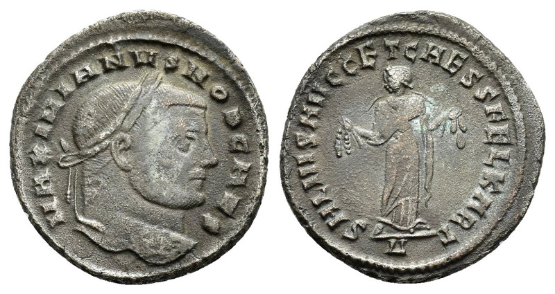 GALERIUS MAXIMIANUS (Caesar, 293-305). Follis. Carthage.

Obv : MAXIMIANVS NOB...