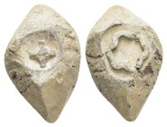 ANCIENT GREEK SLING BULLET.(4th–3rd centuries BC).Pb.

Condition : Good very fine.

Weight : 96.09 gr
Diameter : 42 mm