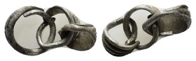 ANCIENT ROMAN SILVER JEWELERY.(1st - 2nd Century).Ae.

Condition : Good very fine.

Weight : 3.82 gr
Diameter : 25 mm