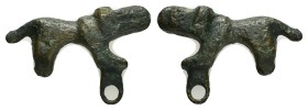 ANCIENT ROMAN BRONZE LION FIGURINE.(1st-2nd century).Ae.

Condition : Good very fine.

Weight : 7.44 gr
Diameter : 31 mm