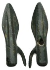 ANCIENT ROMAN BRONZE ARROW HEAD.(Circa 2th Century).Ae.

Condition : Good very fine.

Weight : 6.24 gr
Diameter : 40 mm