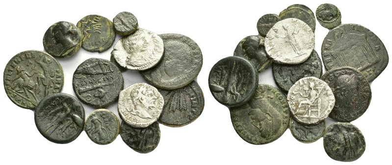 ANCIENT BRONZE COINS.SOLD AS SEEN.NO RETURN.