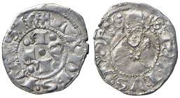 (L') Aquila. Ladislao di Durazzo (1388-1414). Bolognino AG gr. 0,79. CNI 19/32. MEC 14, 733. D’Andrea-Andreani 23. MIR 53 var. Buon BB