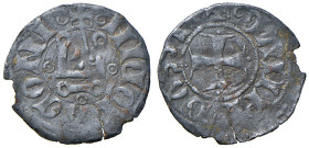 Campobasso. Nicola II di Montfort (1461-1463). Denaro tornese MI gr. 0,71. Ruotolo tipo A2. D’Andrea-Andreani 3. MIR –. Molto raro. BB