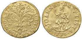 Firenze. Gian Gastone de’ Medici (1723-1737). Zecchino 1736 AV gr. 3,32. Galeotti II, 14. MIR 345/13. Millesimo molto raro. BB