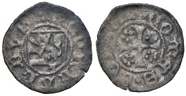 Gorizia. Leonardo conte (1462-1500). Quattrino dal 1480 MI gr. 0,46. Rizzolli L152. MIR 135 var. Buon BB