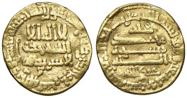 Persia. Harun al-Rashid (170-193 AH / 786-809 d.C.). Dinar (Baghdad) AV gr. 4,12. Bernardi 69. q.BB