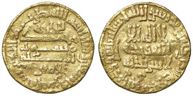 Persia. Harun al-Rashid (170-193 AH / 786-809 d.C.). Dinar (Baghdad) AV gr. 4,15. Bernardi 69. BB