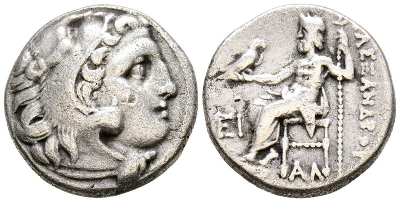 REYES DE MACEDONIA, Antigonos I Monophthalmos. Dracma. (Ar. 3,99g/16mm). 306-301...