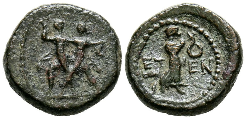 PISIDIA, Etennia. Ae14. (Ae. 2,82g/14mm). Siglo I a.C. (SNG von Aulock 5017; SNG...