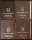 Conjunto de 4 carteras de los años 1972, 1973, 1974 y 1975. A EXAMINAR.