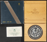 JUAN CARLOS I (1975-2014). 10000 Pesetas. (Ar. 168,75g /73mm). Serie I. Quinto Centenario. 1989. FNMT. FDC. Presentada en estuche oficial y con certif...