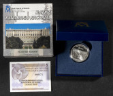JUAN CARLOS I (1975-2014). 5 Euros. (Ar. 13,50g /33mm). II Serie. Patrimonio Nacional. Palacio Real de Madrid. 2014. FNMT. PROOF. Presentado en estuch...