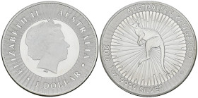 AUSTRALIA. 1 Dollar (Ar. 31,40g/40mm). 2018. Canguro australiano. PROOF.