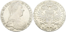 AUSTRIA. 1 Thaler. (Ar. 28,04g/41mm). 1780. María Teresa. Reacuñación moderna. (Km#T1). SC-.