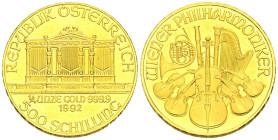 AUSTRIA. 500 Schilling (Au. 7,72g/22mm). 1992. Filarmónica de Viena. (Km#3010). SC-.