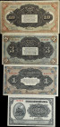 CHINA--FOREIGN BANKS. Lot of (5). Russo-Asiatic Bank. 50 Kopeks to 100 Rubles, ND (1917). P-S478a, S473, S474, S475 & S476. Raw Very Fine to PMG Very ...