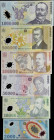 ROMANIA. Lot of (6). Banca Nationala a Romaniei. 2000, 10,000, 50,000, 100,000, 500,000 & 1,000,000 Lei, 1999-2003. P-111a, 112b, 113a, 114a, 115b & 1...