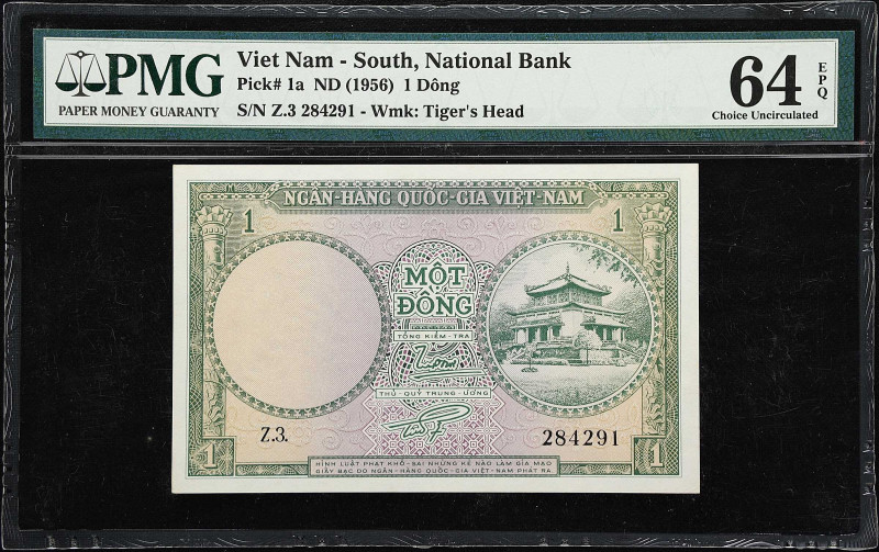 VIETNAM, SOUTH. Lot of (7). Ngan Hang Quoc Gia Viet Nam. 1, 2, 5, 10, & 500 Dong...