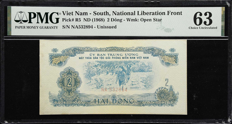 VIETNAM, SOUTH. Lot of (12). Mixed Banks. Mixed Denominations, 1958 & ND (1968-7...