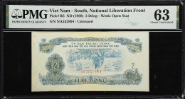 VIETNAM, SOUTH. Lot of (12). Mixed Banks. Mixed Denominations, 1958 & ND (1968-75). P-Various. PMG Extremely Fine 40 to Superb Gem Uncirculated 67 EPQ...