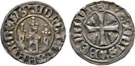 HAMBURG
Hamburgische Münzen in Silber
Witten (Vier Pfennige) seit 1370, Burg in Perlkreis. Rs., Kreuz, in den Winkeln je ein Nesselblatt. Jesse 303,...