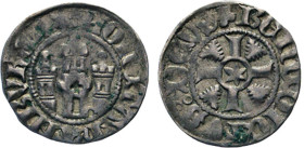 HAMBURG
Hamburgische Münzen in Silber
Witten seit 1379, Burg in Perlkreis. Rs., Kreuz, in der Mitte kl. sechsstrahliger Stern in Kreis, in den Winke...