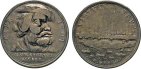 HAMBURG
HAMBURGISCHE MEDAILLEN DES 17. BIS 21. JAHRHUNDERTS
Silbermedaille o.J. (unsigniert, vermutlich, 1701) auf den Seeräuber Claus Störtebecker....