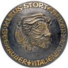 HAMBURG
HAMBURGISCHE MEDAILLEN DES 17. BIS 21. JAHRHUNDERTS
Bronzeguss-Medaillon o.J. (ca. 1980) mit dem bärtigen Kopf von KLAUS STÖRTEBECKER. SEE­R...