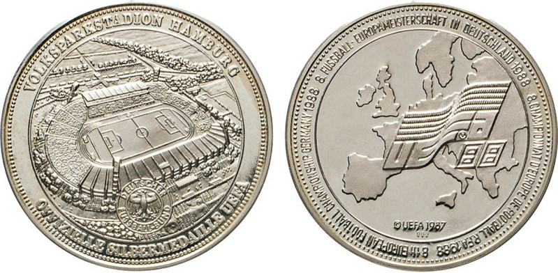 HAMBURG
HAMBURGISCHE MEDAILLEN DES 17. BIS 21. JAHRHUNDERTS
Silbermedaille Fus...