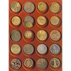 HAMBURG
Lots Hamburgischer Medaillen
Kleine Sammlung von 20 verschiedenen Kupfer-, Bronze- u. CuNi(2)-Medaillen 1948 (Hagenbeck) bis 1988 (Nikolaiki...