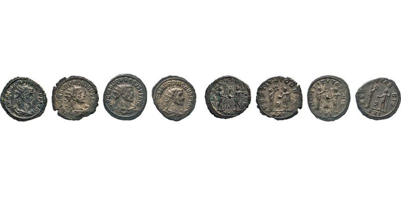 ANTIKE WELT
RÖMISCHES REICH
Probus, 276–282. AR Antoniniane. Büste na. re. mit...