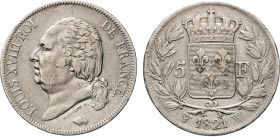 Napoléon III, 1852-1870. 5 Francs 1854 A, Paris. Fb. 578; Gadoury